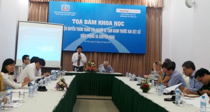 Bảo đảm quyền lợi hợp pháp và chính đáng của người bị tạm giữ, tạm giam